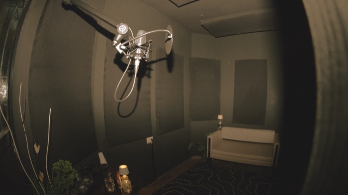 Cabina vocale in Second Studio